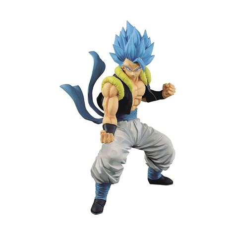Figura de Gogeta Blue en pose de combate