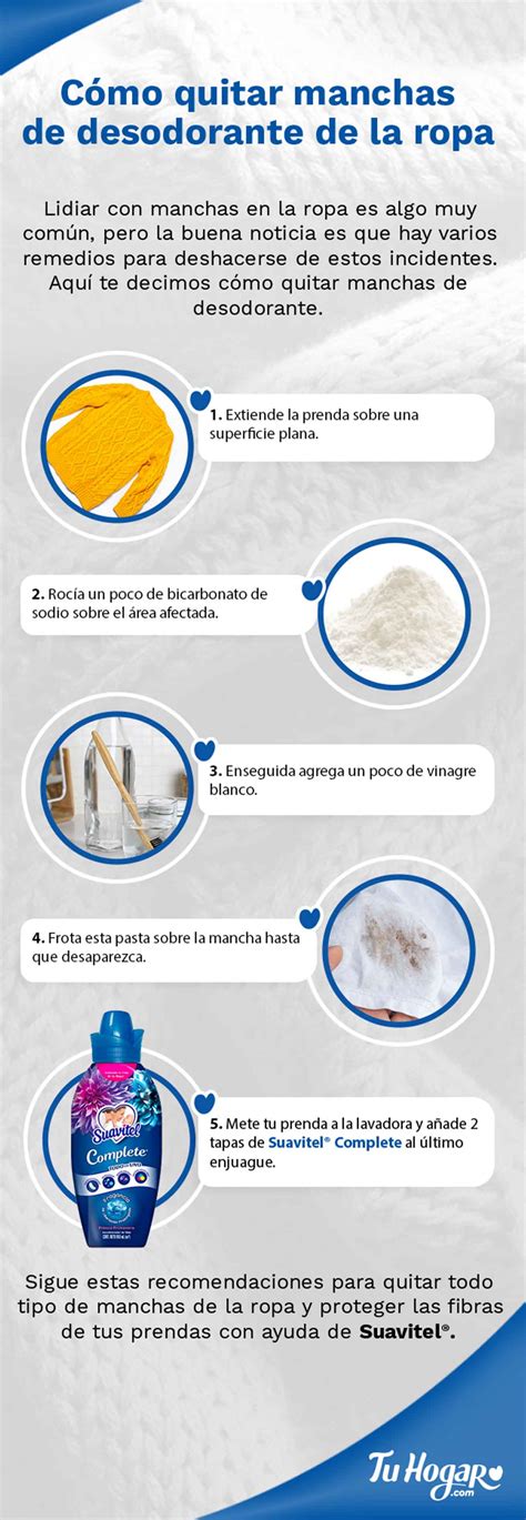 ingredientes naturales para quitar manchas de ropa