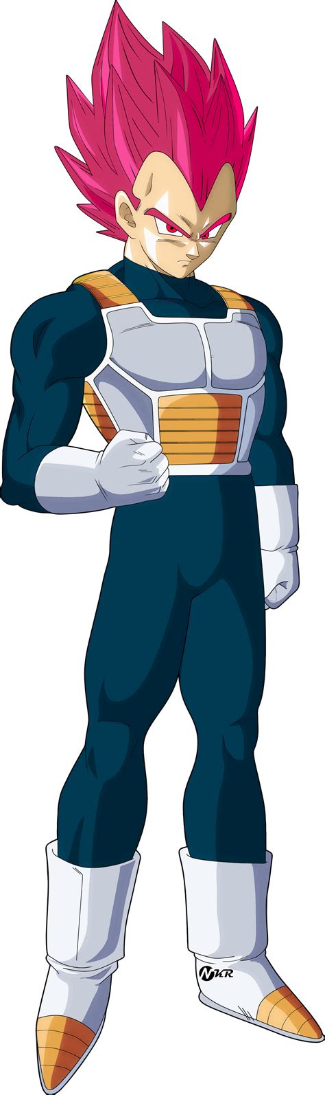 Vegeta en Super Saiyajin Dios