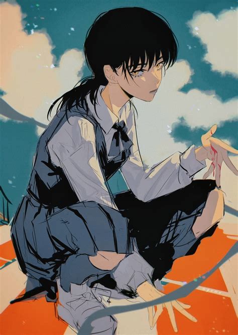 Asa Mitaka confrontando a enemigos