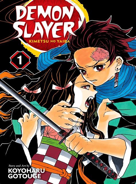Portada de un tomo de Kimetsu no Yaiba
