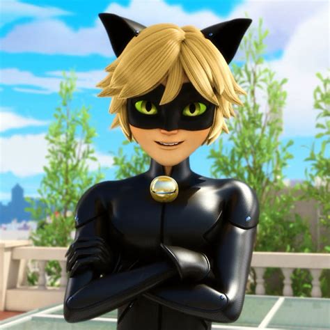 Adrien Agreste como Cat Noir