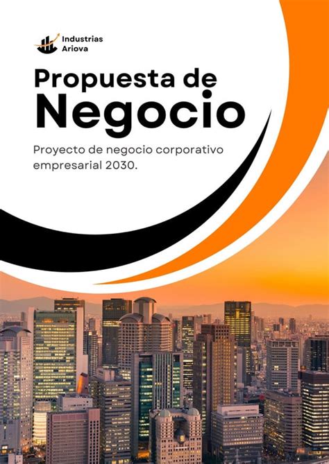 Portada de Propuesta de Negocios