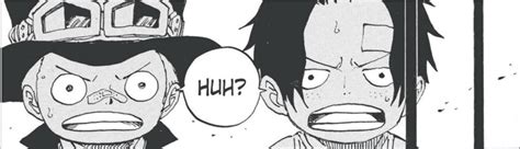 Sabo llorando al ver a Luffy