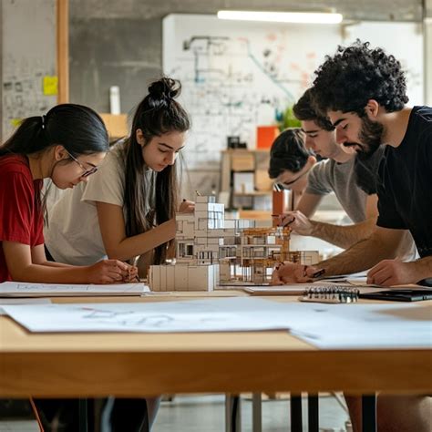 Estudiantes de ingeniería trabajando en un proyecto