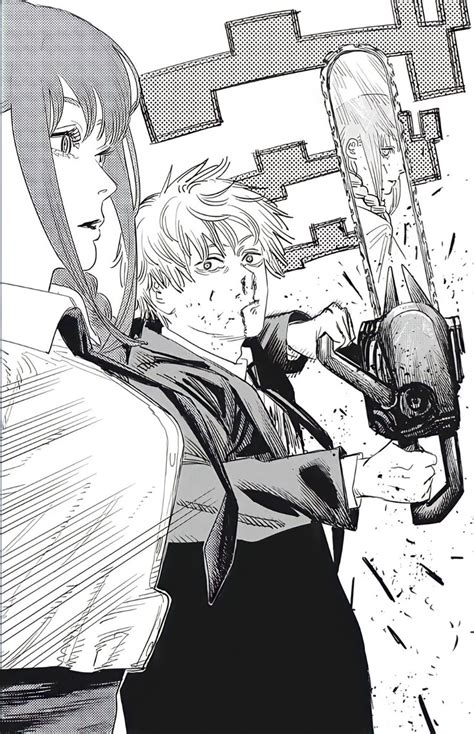 Denji vs Makima en batalla