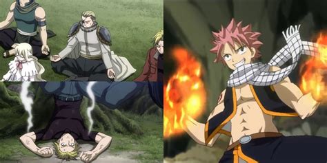 Montaje de escenas de acción de Fairy Tail