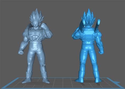 Baby poseyendo el cuerpo de Vegeta