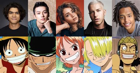 El elenco principal de One Piece (Netflix)