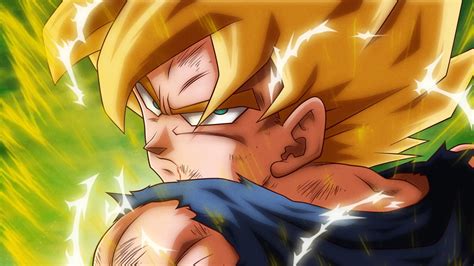 Goku en estado Super Saiyan