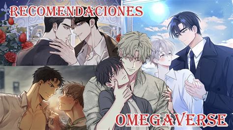 Gráfico de relaciones entre personajes de manhwas del género Omegaverse.
