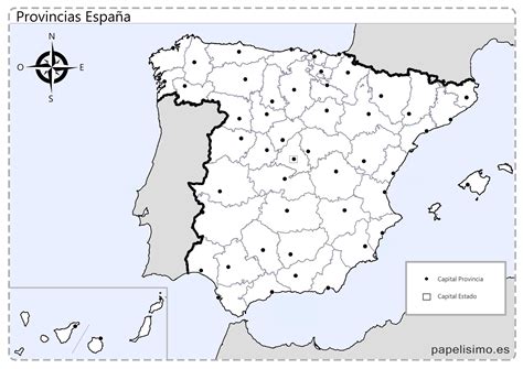 Mapa de España con puntos de distribución de manga
