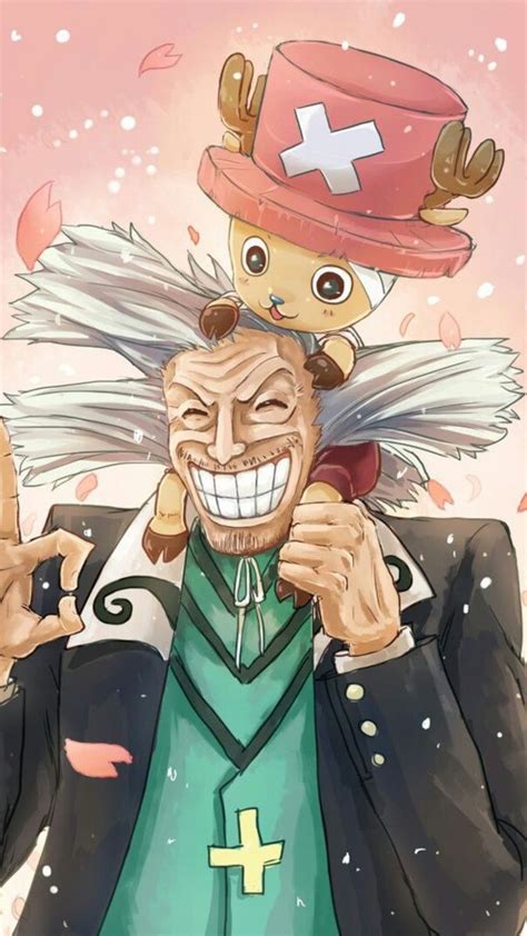 Ilustración de Chopper con el Dr. Hiriluk
