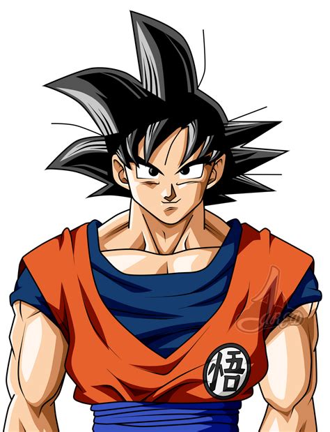 Goku en su forma base