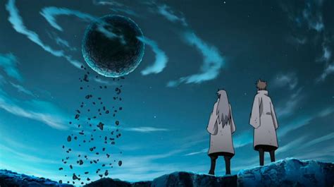 Diagrama explicando la formación del Chibaku Tensei