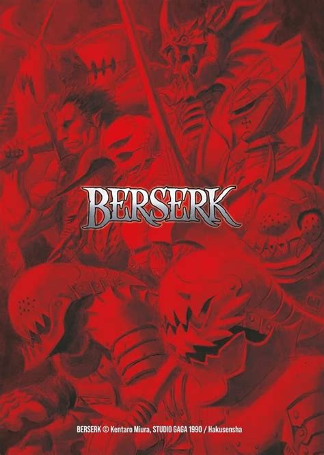 Portada de Berserk con efecto metálico