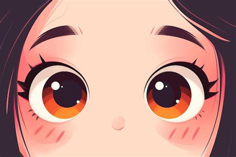 Ejemplo de dibujo de personaje shojo con grandes ojos expresivos