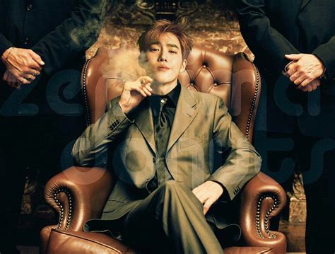 Kim Jongin como jefe de mafia