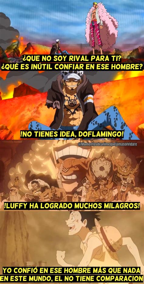 Luffy confiado en su próxima misión