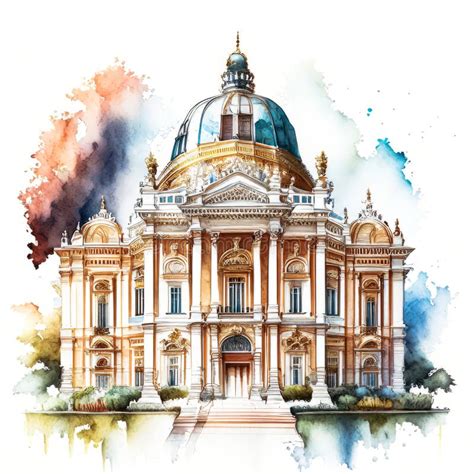 Ilustración del Palacio del Milenio de Plata