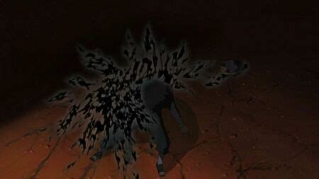 Madara alcanzado por Amaterasu
