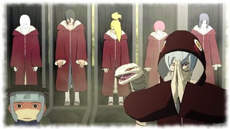Kabuto deteniendo Edo Tensei