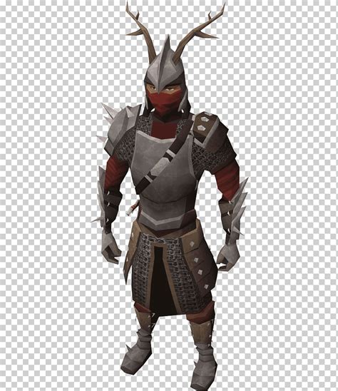 Personaje de RuneScape vistiendo la armadura Berserker en combate
