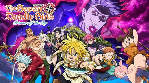 Cartel de la película Nanatsu no Taizai: Prisioneros del cielo