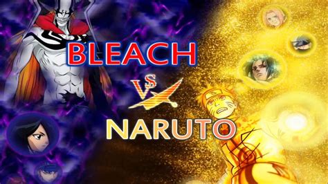Comparativa de personajes Bleach vs Naruto
