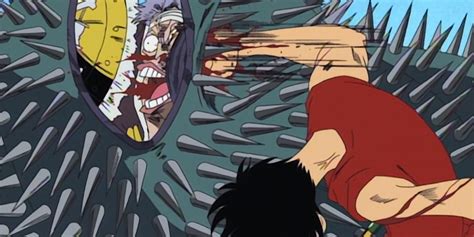 Luffy vs Don Krieg en One Piece