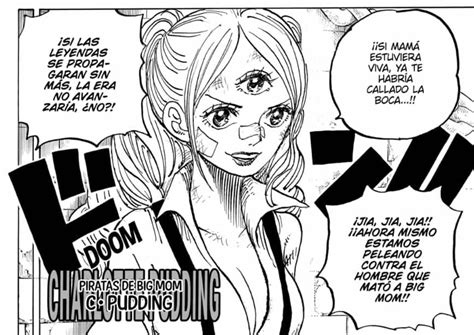 Pudding mostrando su tercera ojo