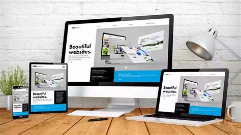 Comparativa de diseño web en escritorio y móvil