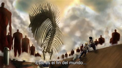Ilustración de Eren Yeager planeando el Retumbar