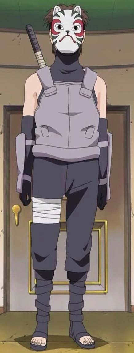 Uniforme y máscara de un ANBU de Konoha