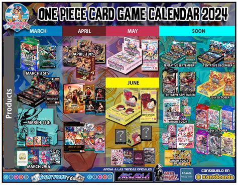 Calendario de lanzamientos de One Piece