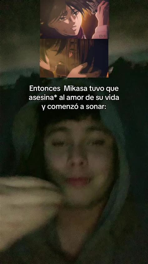 Mikasa tomando una decisión difícil