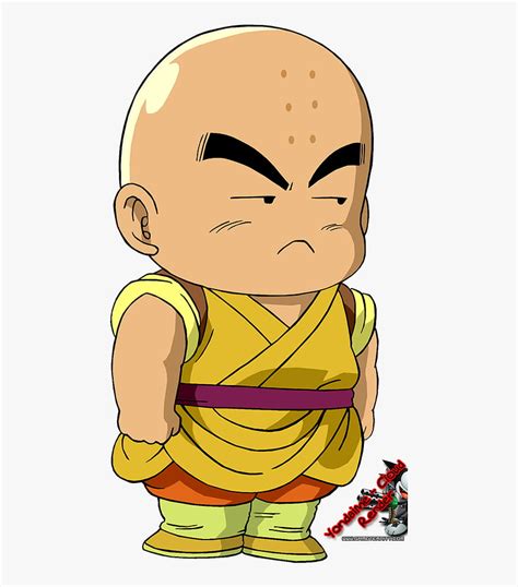 Fondo de pantalla de Krilin con el fondo del planeta Namek