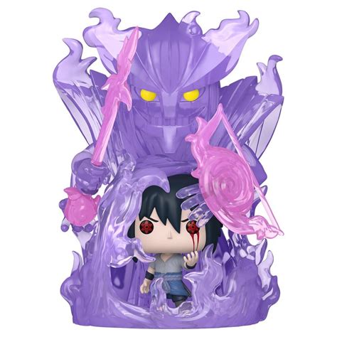 Figura Funko Pop de Sasuke Uchiha con Sharingan y Susanoo