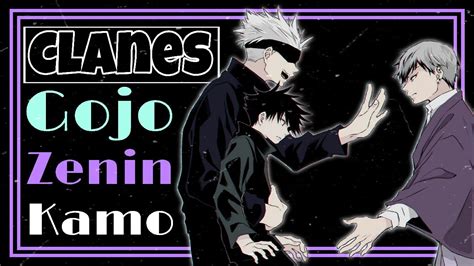 Mapa conceptual de los clanes hechiceros en Jujutsu Kaisen