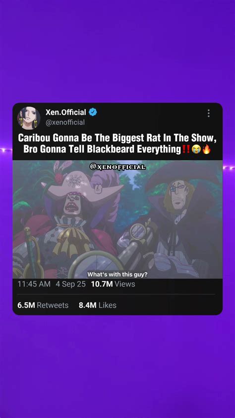 Caribou, el personaje de One Piece