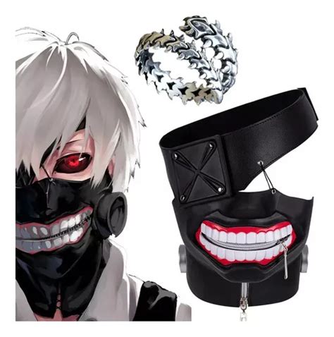 Ken Kaneki con y sin máscara