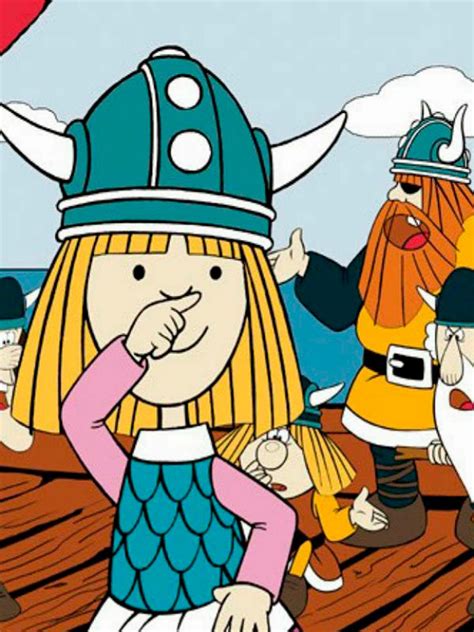 Ilustración de Vicky el Vikingo