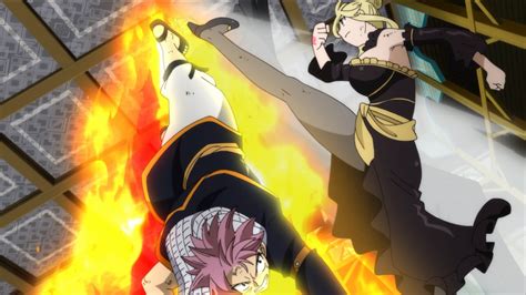 Natsu luchando contra Jacob Lessio