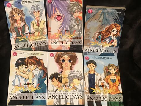 Portada del manga Neon Genesis Evangelion: Angelic Days