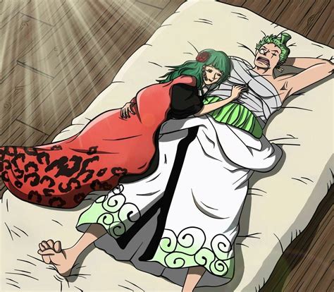 Zoro con Hiyori