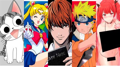 Infografía comparando géneros de anime