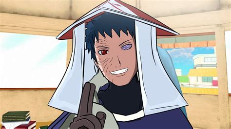 Ilustración del joven Obito soñando con ser Hokage junto a Rin