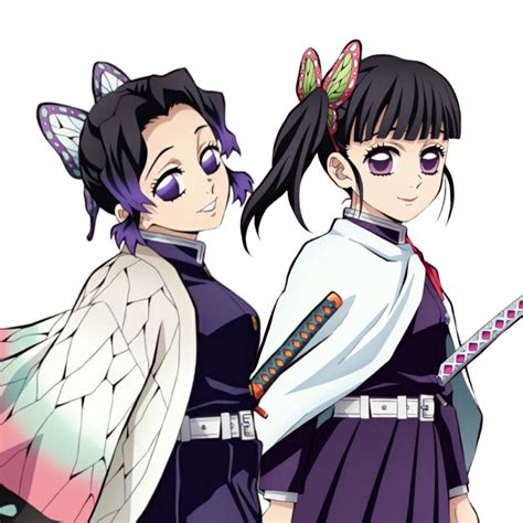 Shinobu Kocho entrenando a Kanao Tsuyuri