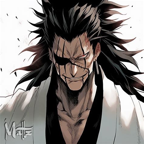 Ilustración de Kenpachi Zaraki y Nnoitra Jilga