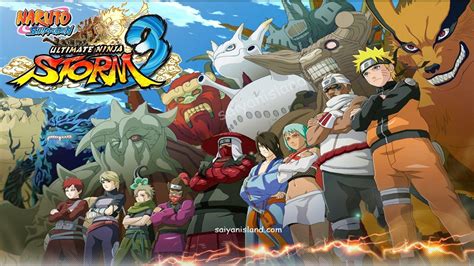Captura de pantalla de un combate épico en Naruto Shippuden Ultimate Ninja Storm 3
